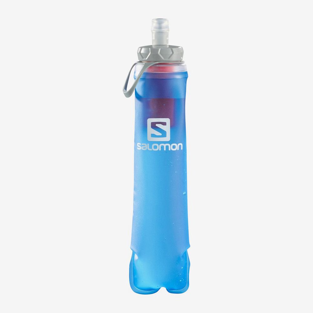 Salomon SOFT FLASK 500ML/17OZ XA Mochila Trail Running Hombre - Azules - Colombia (18024-UPYH)